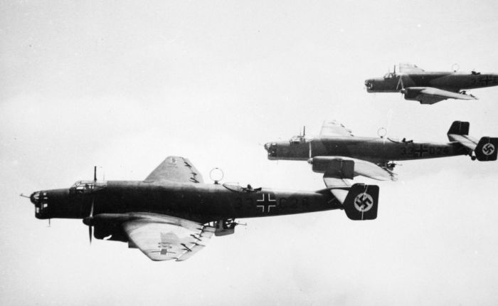 Junkers 86, un bombardero con motores diésel